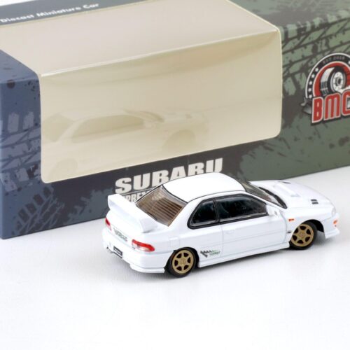 1:64 BMC BM Creations Subaru Impreza WRX Type-R 3-6 Gen. LHD white + parts