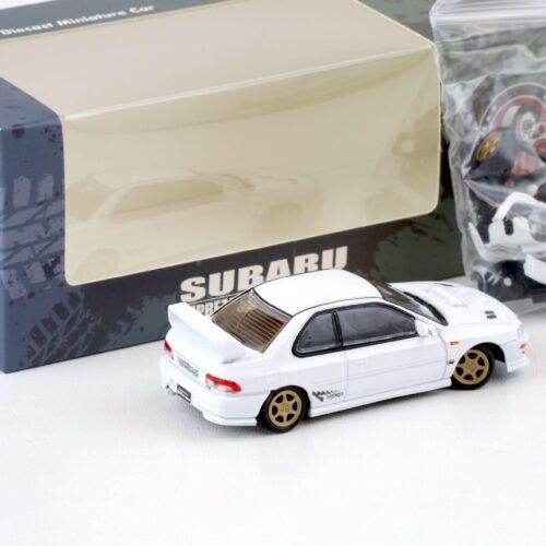 1:64 BMC BM Creations Subaru Impreza WRX Type-R 3-6 Gen. LHD white + parts