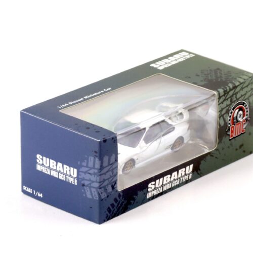 1:64 BMC BM Creations Subaru Impreza WRX Type-R 3-6 Gen. LHD white + parts