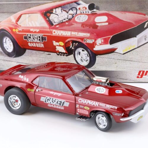 1:18 GMP 1967 Ford Mustang OHIO GEORGE Mr. Gasket Gasser red G1800819