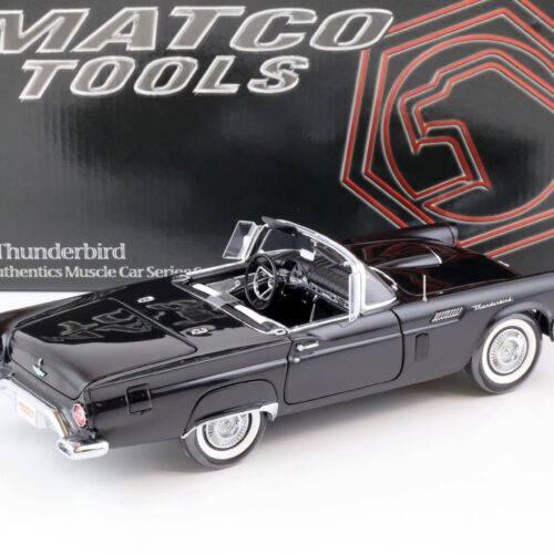 1:18 ERTL RC2 Authentics MATCO TOOLS 1957 Ford Thunderbird black