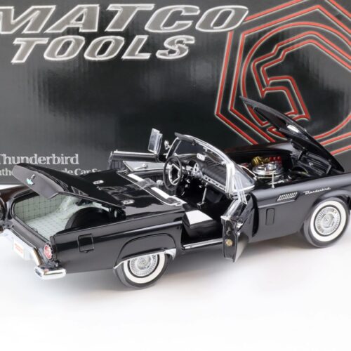 1:18 ERTL RC2 Authentics MATCO TOOLS 1957 Ford Thunderbird black