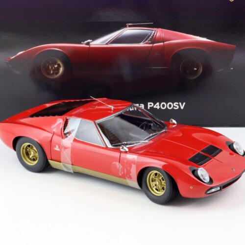 1:12 Kyosho Lamborghini Miura P400SV Coupe red 08622R Diecast