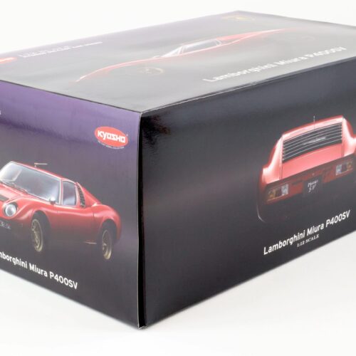 1:12 Kyosho Lamborghini Miura P400SV Coupe red 08622R Diecast