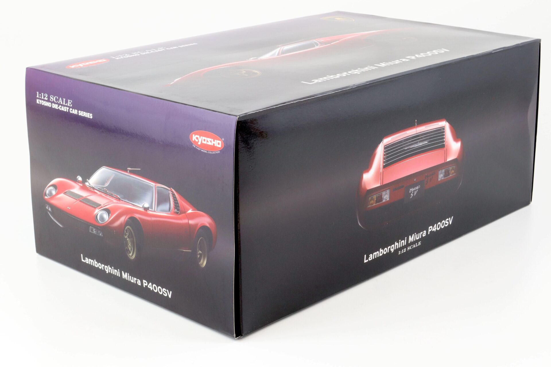 1:12 Kyosho Lamborghini Miura P400SV Coupe red 08622R Diecast