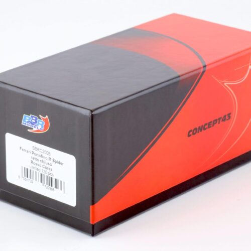 1:43 BBR Ferrari Portofino M Spider tetto chiuso Rosso Corsa - Limited 120 pcs.
