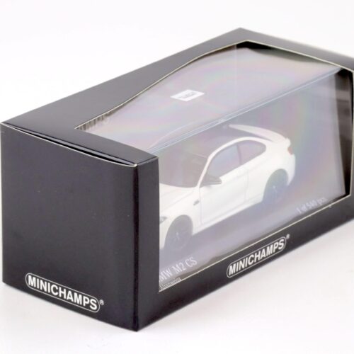 1:43 Minichamps BMW M2 CS Coupe Alpin white/ black wheels 2020
