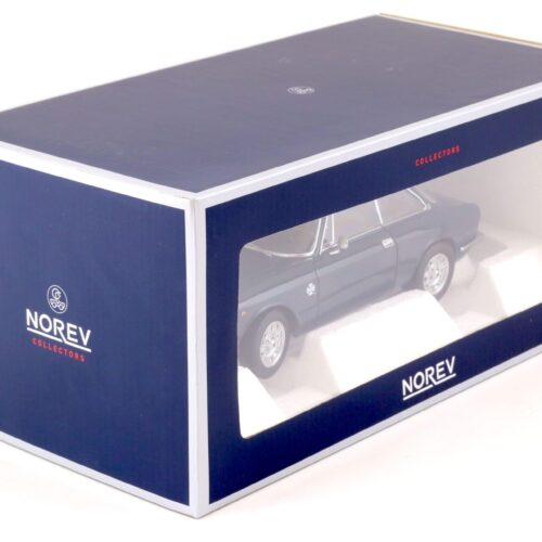 1:18 Norev Alfa Romeo 1300 GT Junior Coupe 1973 dark blue - Limited 500 pcs.