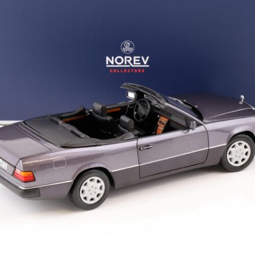 1:18 Norev Mercedes 300 CE-24 A124 Convertible 1990 bornit purple metallic 183567