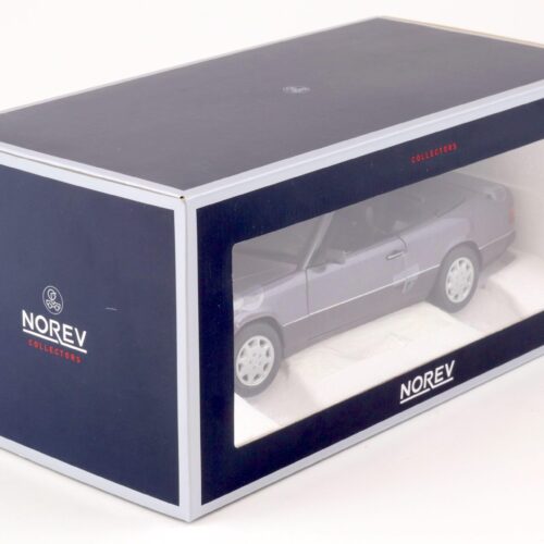 1:18 Norev Mercedes 300 CE-24 A124 Convertible 1990 bornit purple metallic 183567