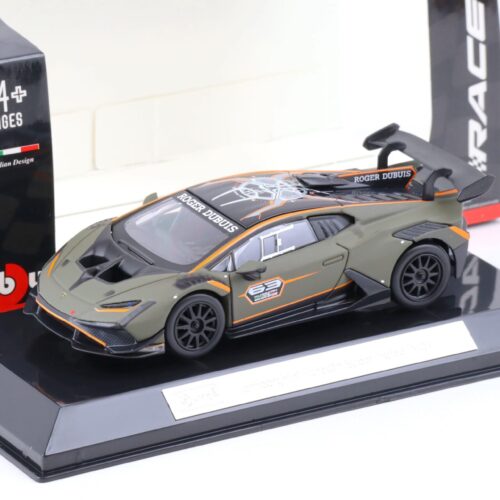 1:43 Bburago Lamborghini Huracán Super Trofeo EVO2 matt green #63