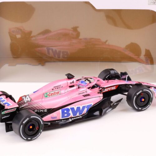 1:18 Solido Alpine A522 F1 Bahrain GP 2022 F.Alonso BWT