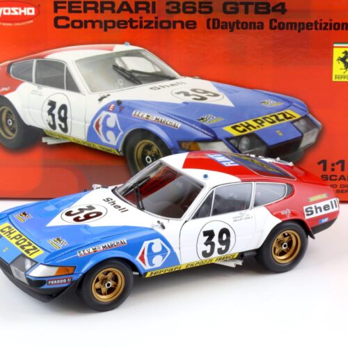 1:18 Kyosho Ferrari 365 GTB4 Daytona Competizione Coupe #39 Carrefour