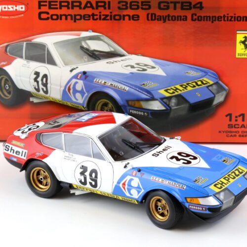 1:18 Kyosho Ferrari 365 GTB4 Daytona Competizione Coupe #39 Carrefour