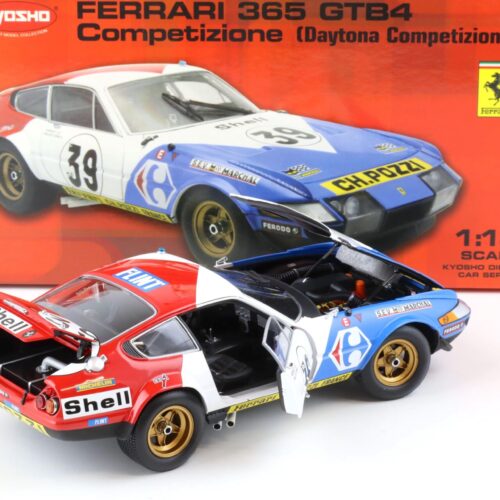 1:18 Kyosho Ferrari 365 GTB4 Daytona Competizione Coupe #39 Carrefour