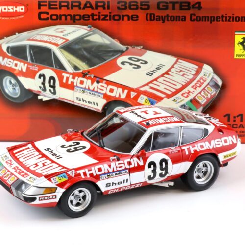 1:18 Kyosho Ferrari 365 GTB4 Daytona Competizione Coupe #39 Thomson red