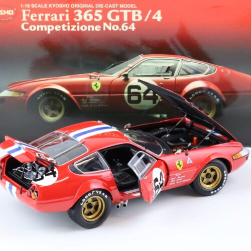 1:18 Kyosho Ferrari 365 GTB/4 Daytona Competizione #64 red