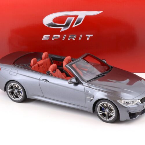 1:18 GT Spirit GT081 BMW M4 (F83) Convertible grey metallic