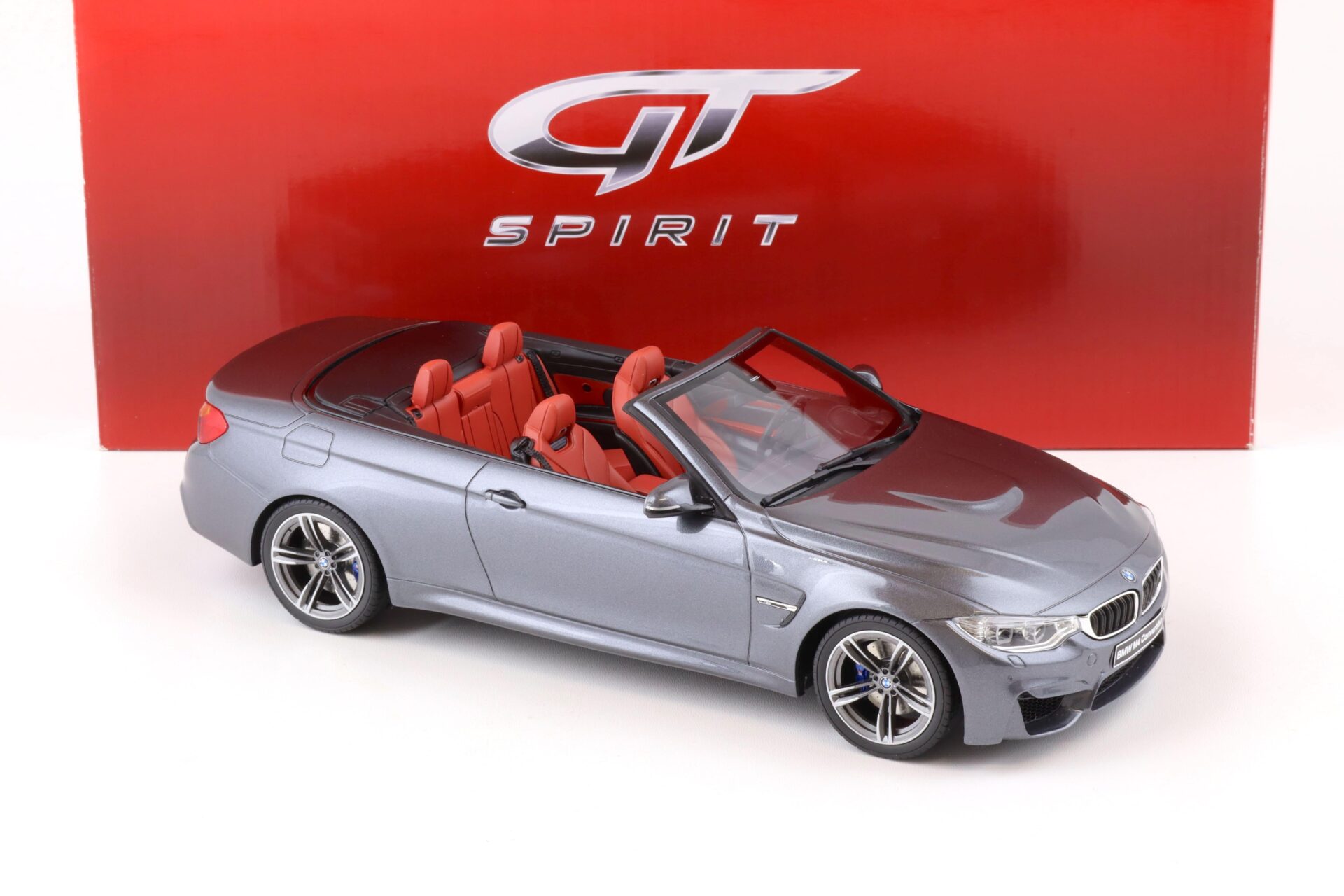 1:18 GT Spirit GT081 BMW M4 (F83) Convertible grey metallic