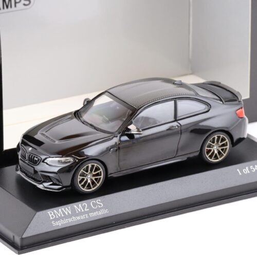 1:43 Minichamps BMW M2 CS Coupe Sapphire black/ gold wheels 2020