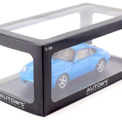 1:18 AUTOart Porsche 911 (993) Carrera Coupe 1995 Riviera blue