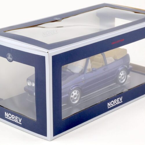 1:18 Norev VW Golf 1 Cabriolet 1992 Classic Line blue metallic