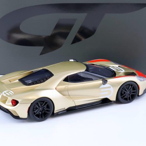 1:18 GT Spirit GT882 Ford GT Heritage Edition 2022 Hoolman Moody gold metallic/ red