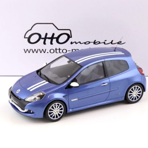 1:18 OTTO mobile OT972 Renault Clio 3 RS Gordini blue 2012