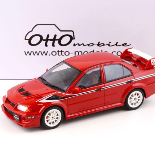 1:18 OTTO mobile OT422 Mitsubishi Lancer EVO VI Tommi Makinen red 1999