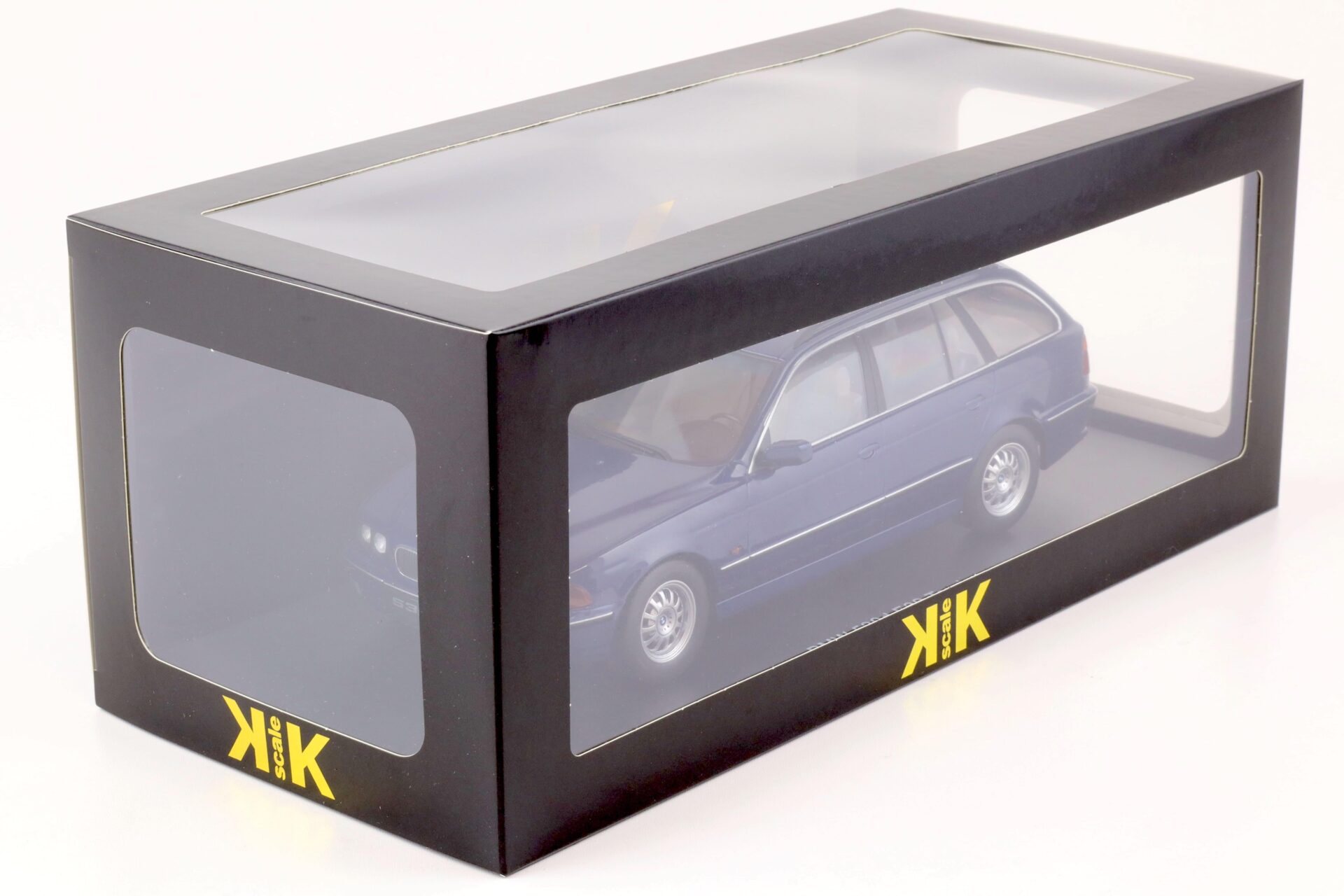 1:18 KK-Scale BMW 5er 530d E39 Touring blue-metallic 1997