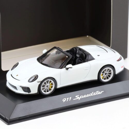 1:43 Spark Porsche 911 (991) Speedster 2019 white WAP DEALER VERSION