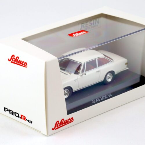 1:43 Schuco PRO.R43 Glas 2600 V8 1966 white 450913300