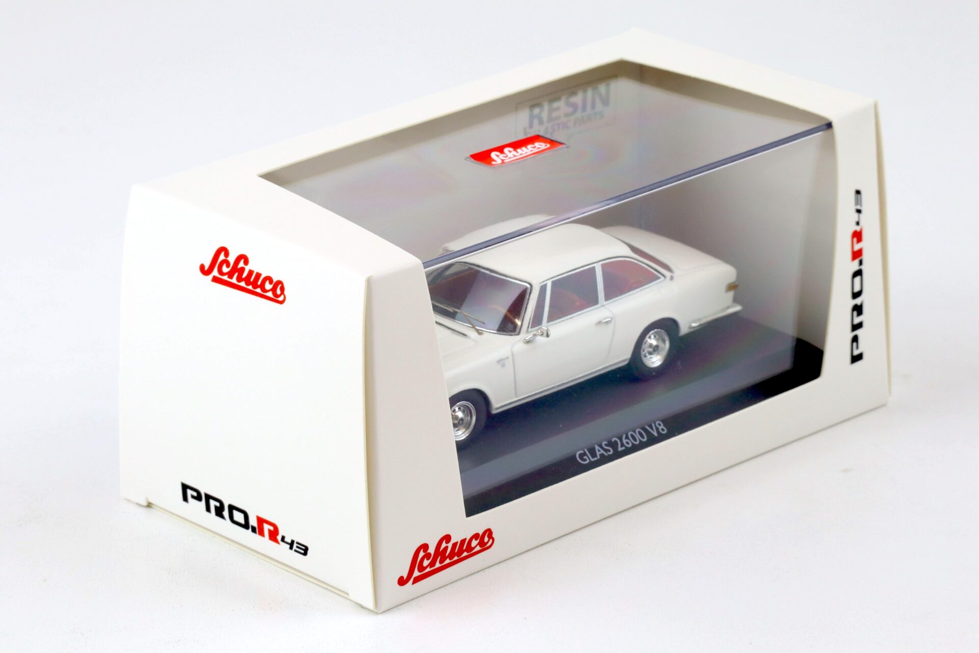 1:43 Schuco PRO.R43 Glas 2600 V8 1966 white 450913300
