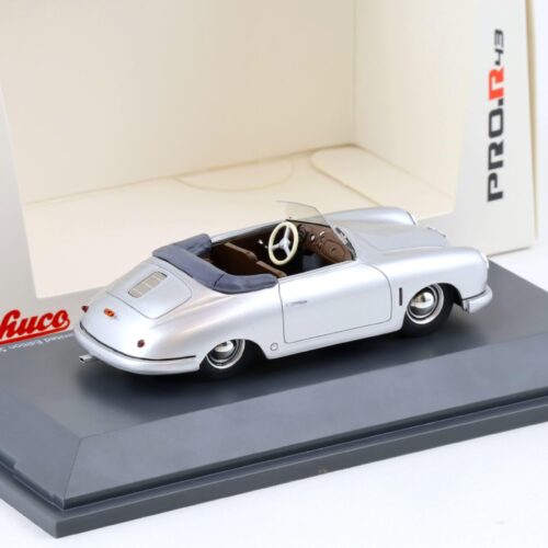 1:43 Schuco PRO.R43 Porsche 356 Gmünd Cabrio silver 450913100