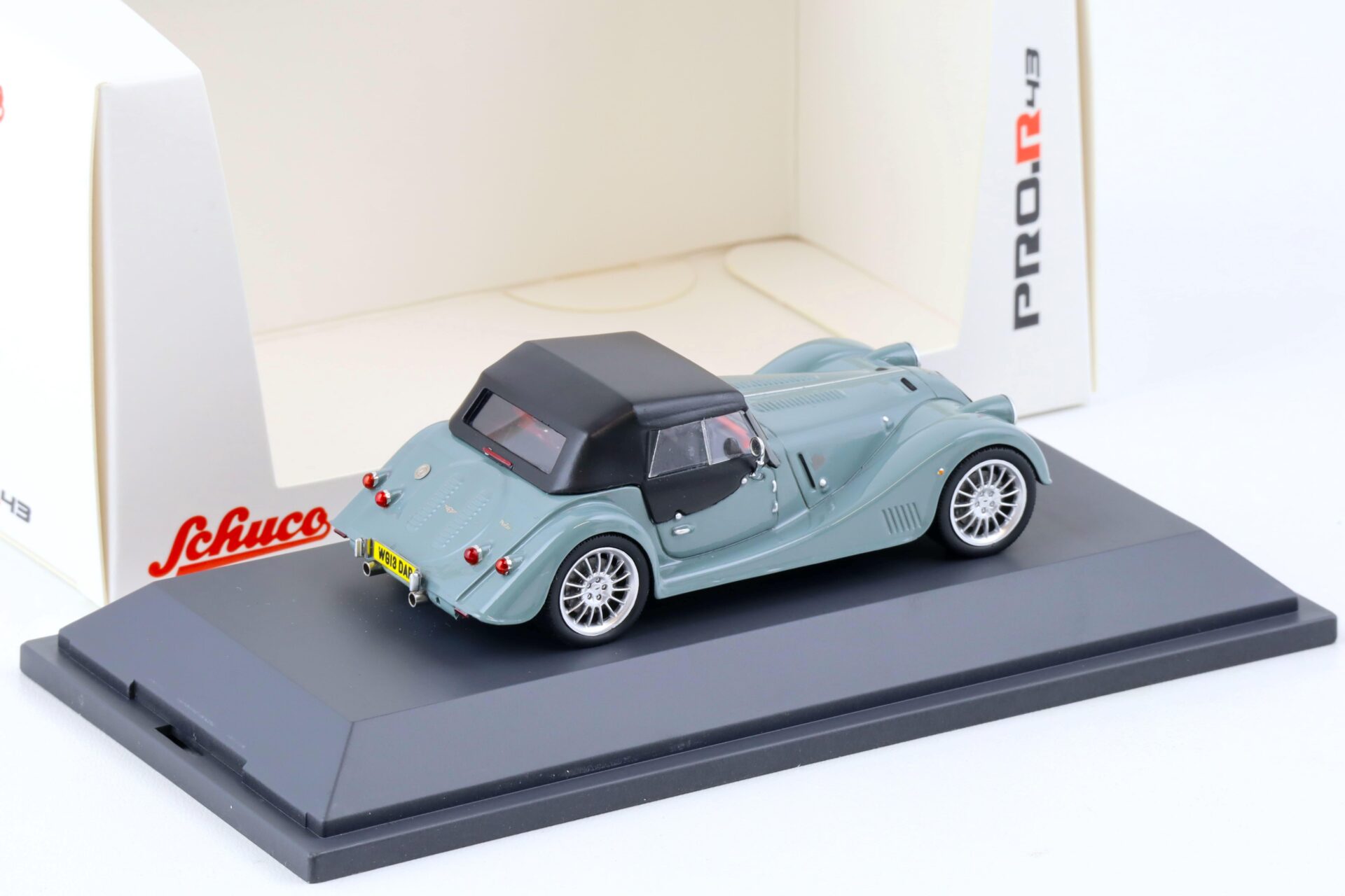 1:43 Schuco PRO.R43 Spark Morgan Plus Six closed Top grey