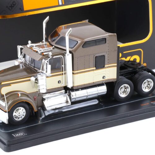 1:43 IXO Kenworth W900 brown/ beige 1990 Truck SZM