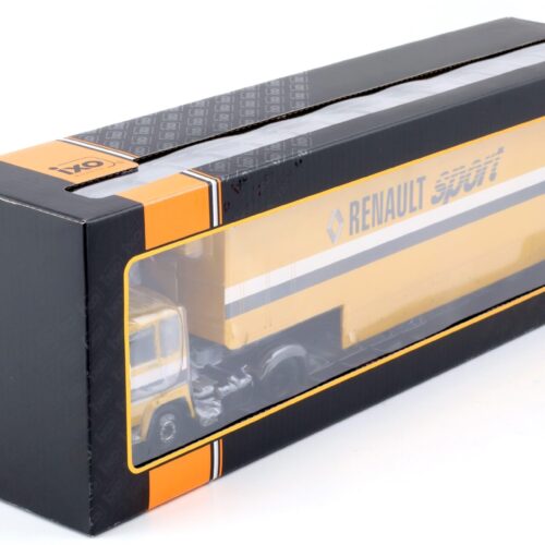 1:43 IXO Berliet TR350 Renntransporter Renault Sport Formel 1 F1 yellow