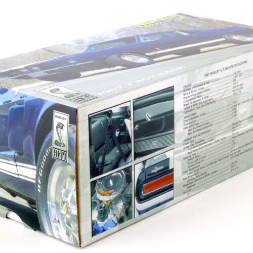 1:18 Exact Detail 1967 Ford Mustang Shelby GT350 Coupe blue/ white stripes