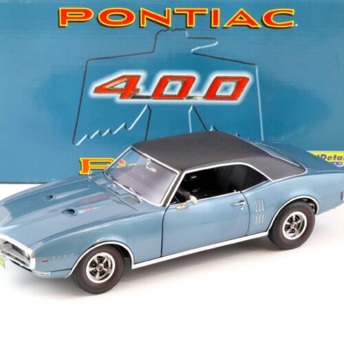 1:18 Exact Detail 1968 Pontiac Firebird 400 Coupe blue metallic/ vinyl roof