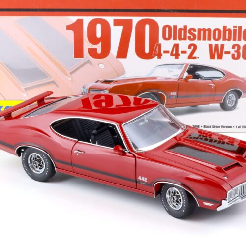 1:18 Exact Detail 1970 Oldsmobile 442 W-30 Coupe red/ white