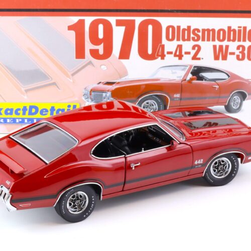 1:18 Exact Detail 1970 Oldsmobile 442 W-30 Coupe red/ white