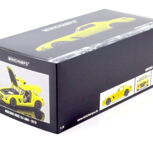 1:18 Minichamps Mercedes SLS AMG Coupe 2010 yellow