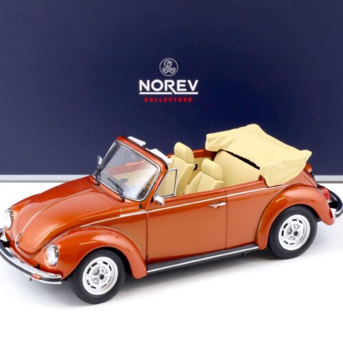 1:18 Norev VW Käfer 1303 Cabriolet 1976 Brazil brown metallic - Limited 1000 pcs.