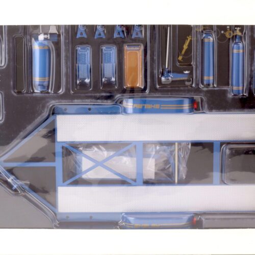 1:18 GMP SHOP TOOL and Trailer SET SHELBY blue WCC108BT