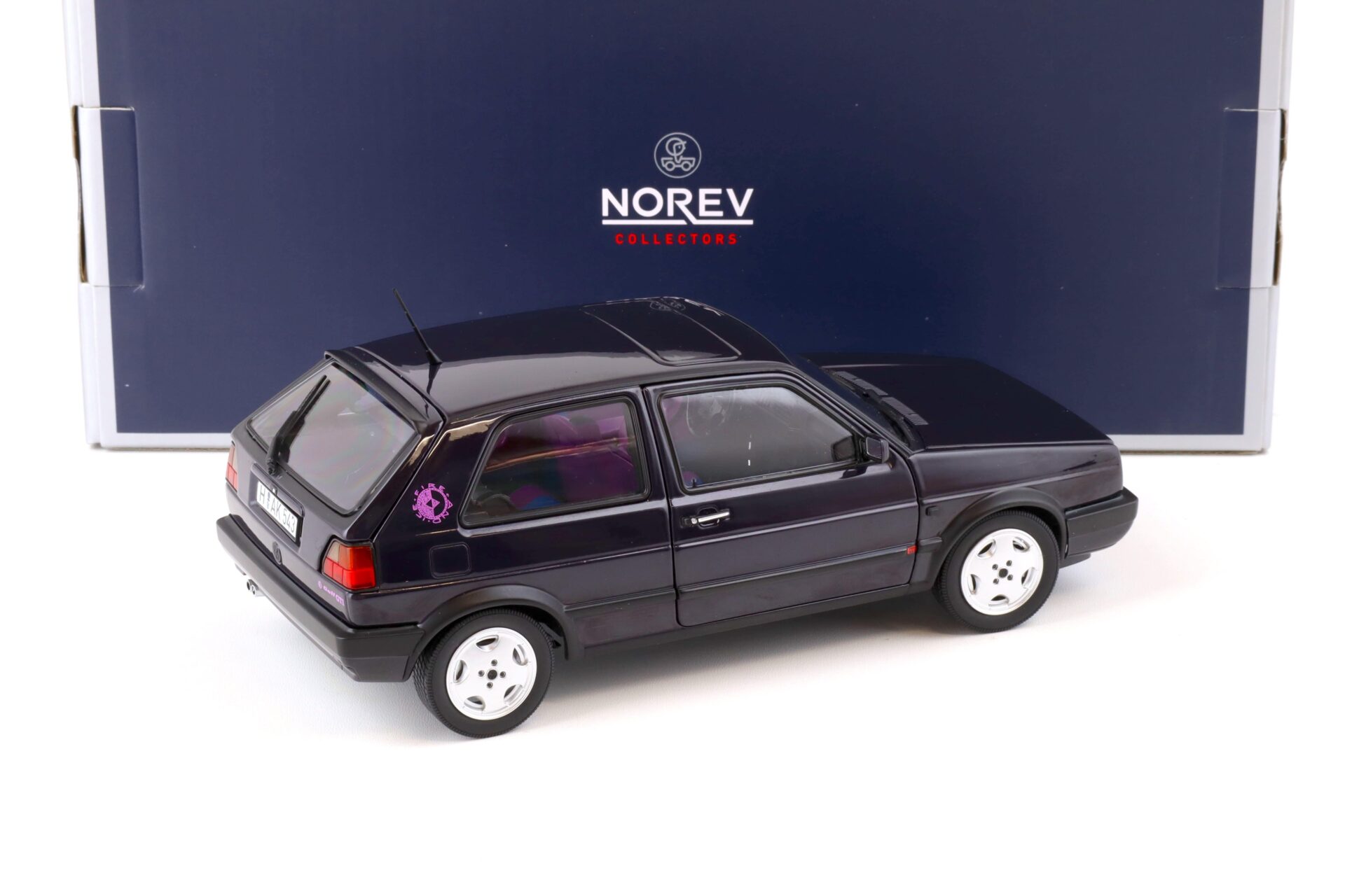 1:18 Norev VW Golf 2 GTI Fire and Ice 1991 purple metallic