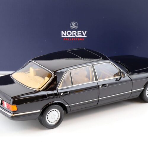 1:18 Norev Mercedes 560 SEL W126 Limousine 1989 black metallic
