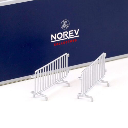 1:43 Norev Zubehör Absperrgitter Barrieres Vauban 2 pcs. Metal AV4107