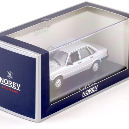 1:43 Norev Audi 80 S Limousine B2 silver metallic 1979
