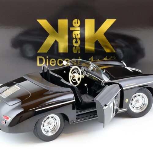 1:12 KK-Scale SET Porsche 356A Speedster 1955 black #71+ Steve McQueen Figur