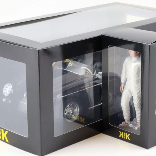 1:12 KK-Scale SET Porsche 356A Speedster 1955 black #71+ Steve McQueen Figur